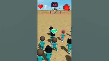 squid game run challenge video || squid game #squidgame #youtubeshorts #shorts #gaming #cartoon