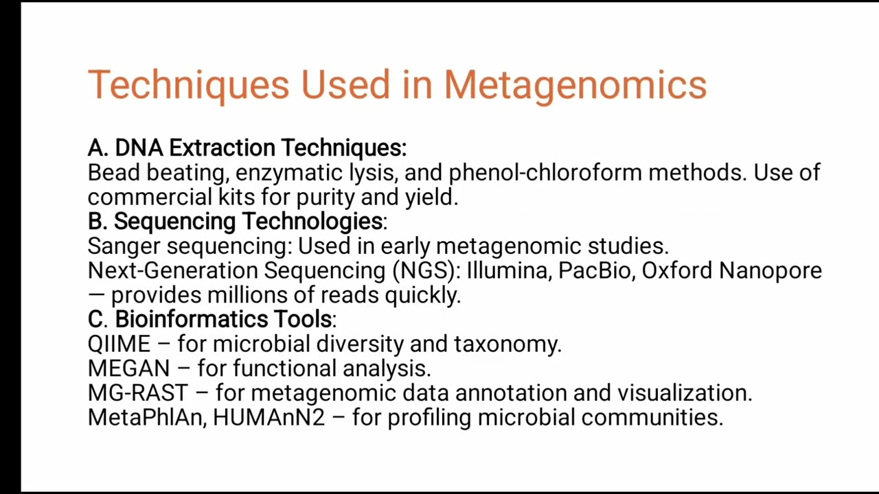METAGENOMICS