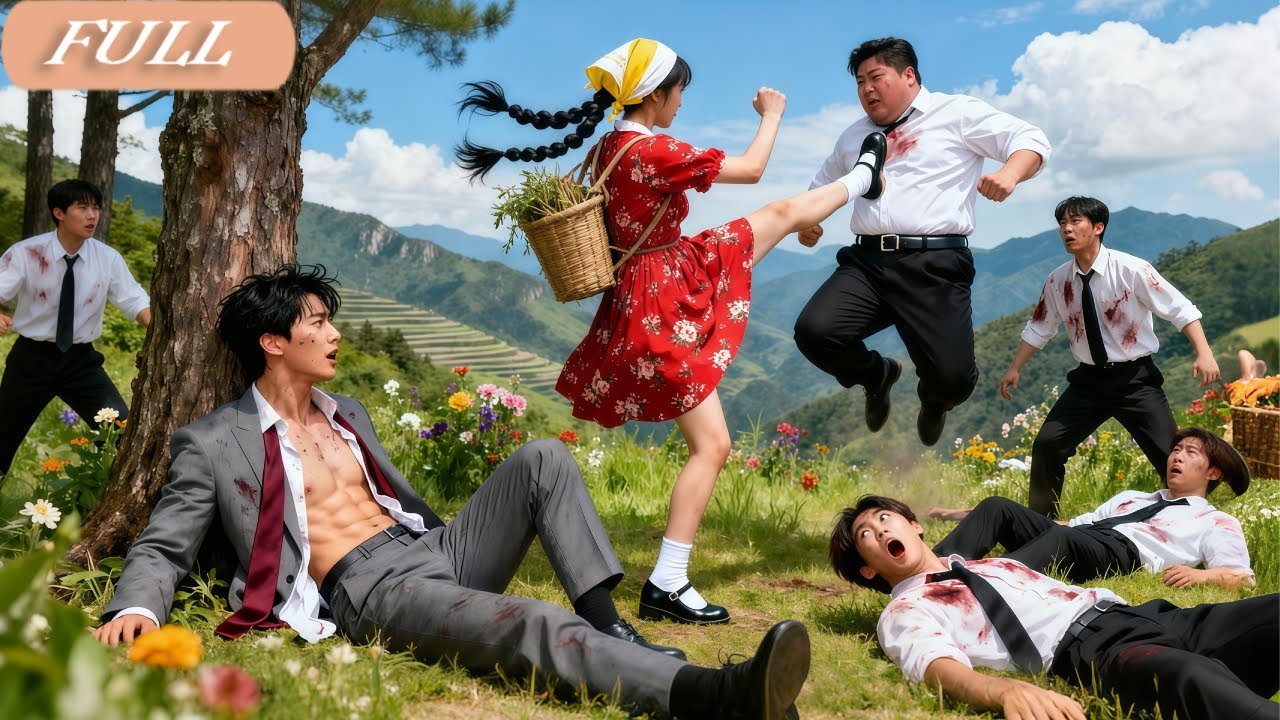 CEO Was Hunt By Thugs,No One Help—Only Frail Village Girl Killed Them All And Saved Him!Love Begins!