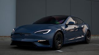 2026 Frost Blue Tesla Model S Plaid *BREATHTAKING*