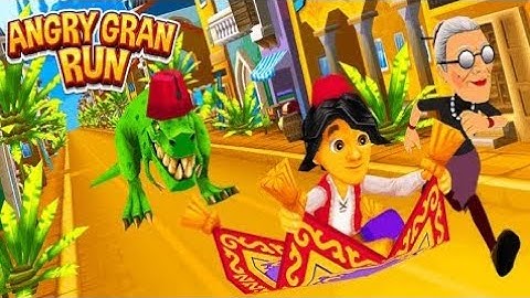 ANGRY GRAN RUN FROM BEGINNING - RUNNING ANDROID GAME #GameWorld #1