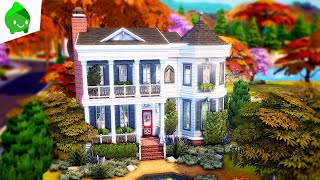 How I Actually Built The Official Sims 4 Paranormal Stuff Pack Haunted Mansion Lot: Speed Build