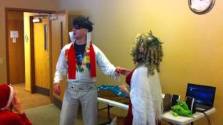 Elvis Entertains Developmentally Disabled Adults at the Oak Forest Retreat in Frederic, WI
