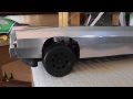 How to build a metal  rc demolition derby body