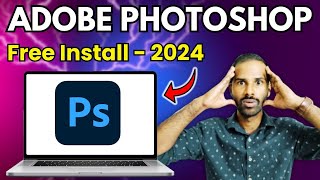 How to Install Adobe Photoshop for Free on Windows PC / Laptop✅
