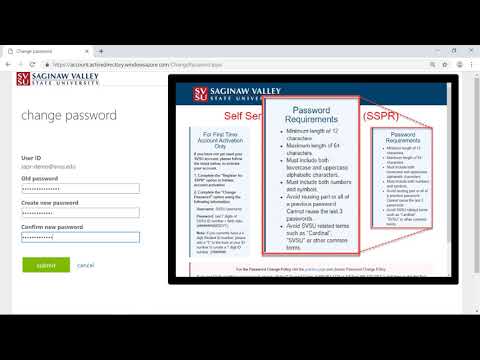 SVSU Admissions Account Activation