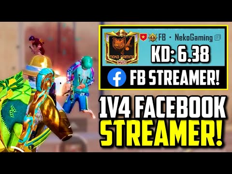 1V4 FACEBOOK CONQUEROR STREAMER WITH 6KD!! | PUBG Mobile