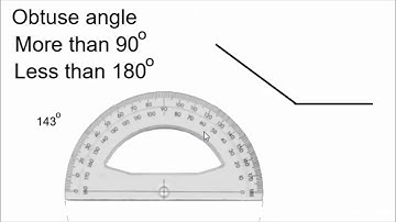 Draw an Obtuse Angle