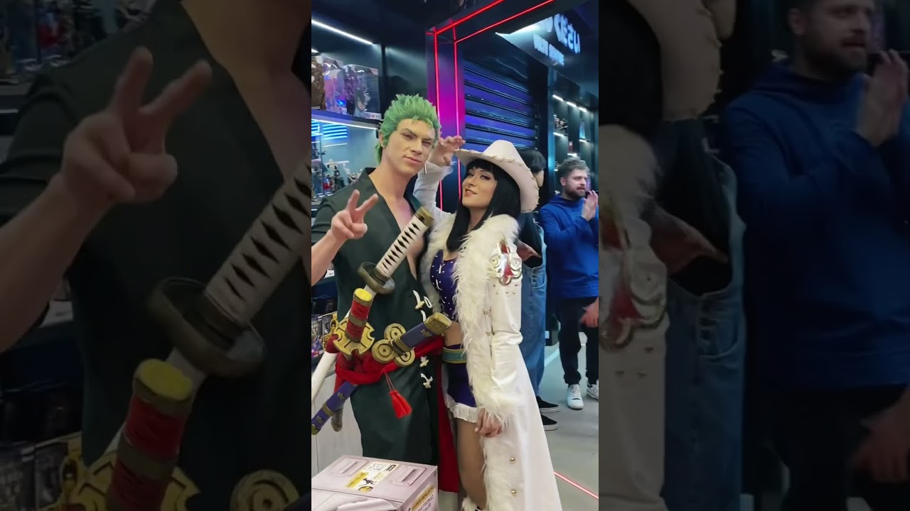 Zoro e Robin • cosplays de One Piece #onepiececosplay #onepiece