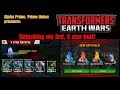 Transformers Earth Wars : Spring Bundle part 6... unlocking my 3rd, 5 star bot!! GC GIVEAWAY!!