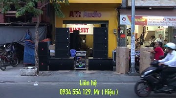 Trọn bộ loa Array 4 tấc giá 117tr đánh rung nhà. LH 0934554129