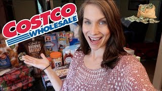 Huge Costco Grocery Haul!  All The Good Stuff (ahem Junk Food)! Prices Shown + Eleanor Helps!