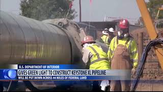 Trump admin pushes Keystone XL pipeline ahead, legal hurdles remain