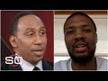 Stephen A. asks Damian Lillard about roasting the Clippers after loss vs. the Nuggets | SportsCenter