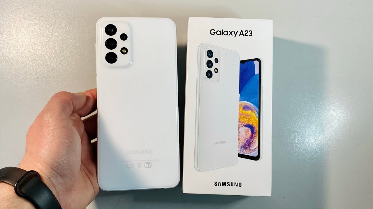 Explore Galaxy A23 128GB - White