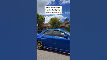 Meet my 2004 Subaru WRX with turbo flutter 🤧 + Subie Rumble 👌