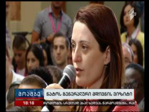 რა გზავნილები გააჟღერა სტოლტენბერგმა სტუდენტებთან შეხვედრისას