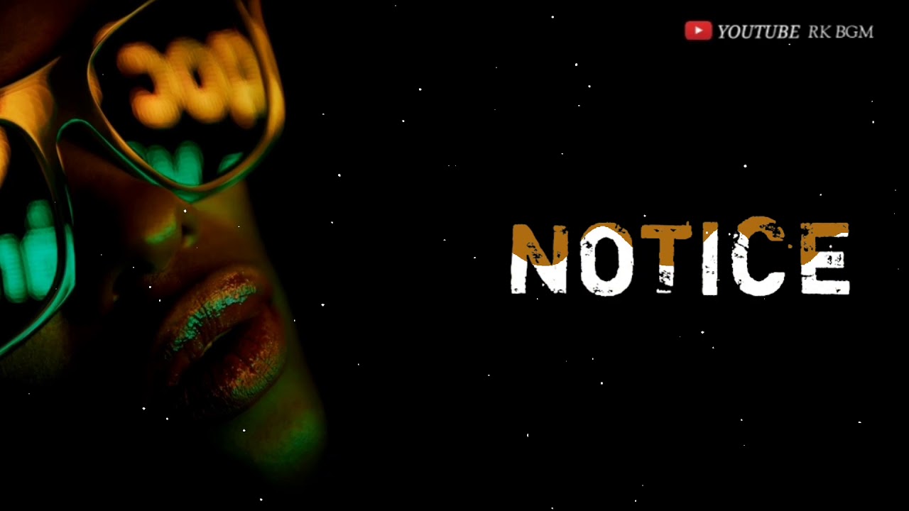 Notice Ringtone || TRAP REMIX || TRAP RINGTONE || RK BGM