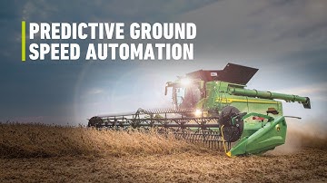 Predictive Ground Speed Gets Even Smarter on 2026 John Deere Combines