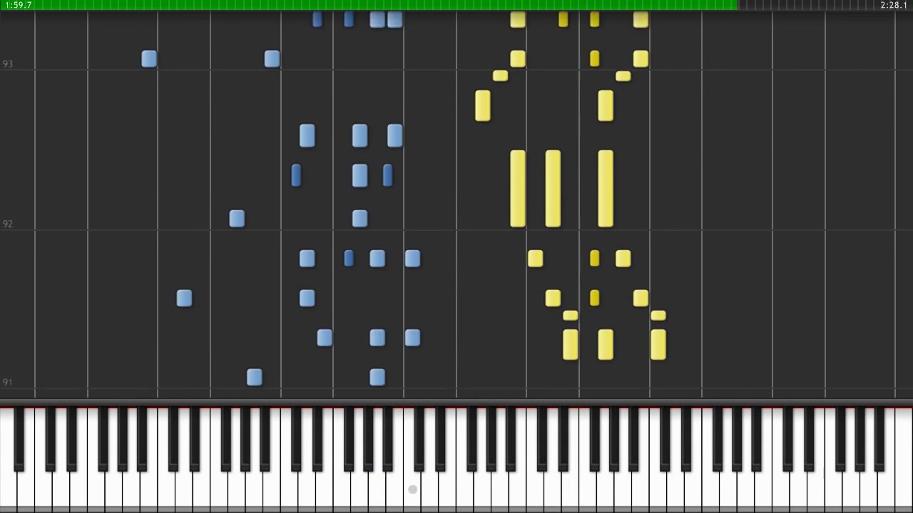 Animal Crossing - K. K. Ragtime (Synthesia) // Tom Brier
