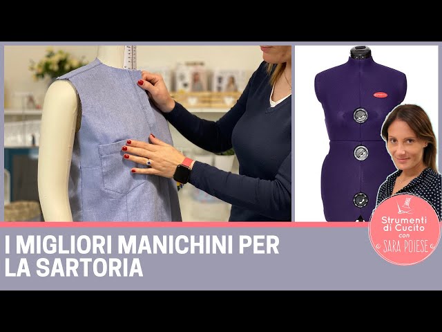 Guida ai manichini sartoriali  in sartoria con Sara Poiese 