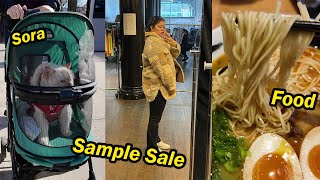 WEEKEND IN MY LIFE IN NYC: 260 Sample Sale, Bodhi Chinese Vegetarian Food, Cat Lion Cut, Ramen Danbo by Christine Wong 97 views 2 months ago 13 minutes, 30 seconds