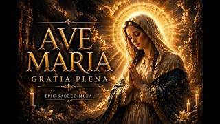 Ave Maria – Gratia Plena | Epic Gregorian Chant &amp; Sacred Metal (Extended Version)
