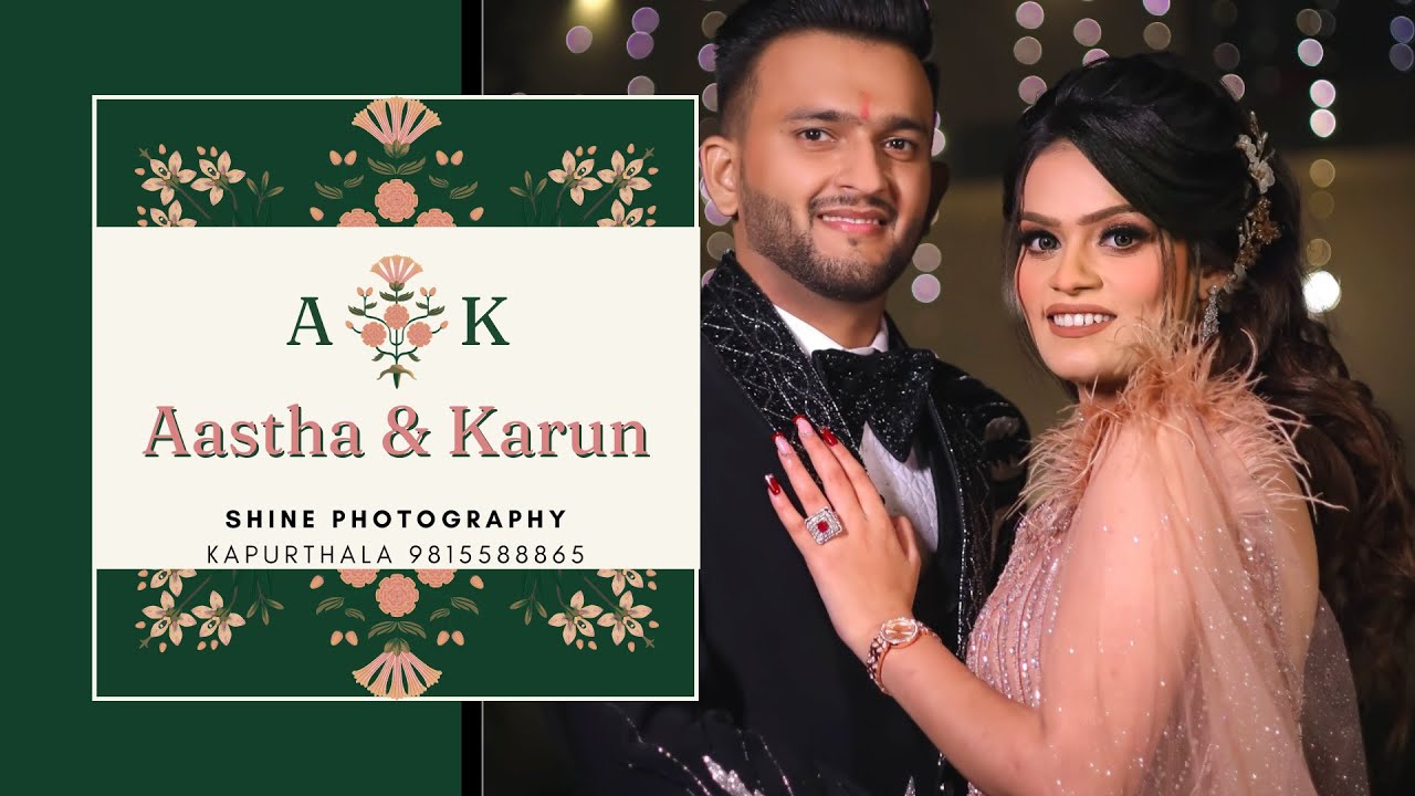 🔴 Live Wedding Ceremony Of Aastha Weds Karun  ||  Shine Photography, Kapurthala, +91 98155-88865  ||