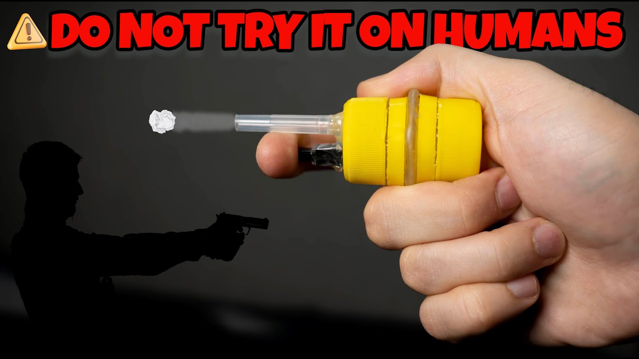 DIY Alcohol-Powered Launcher: Unleash Your Inner Engineer - YouTube