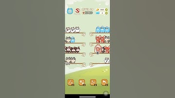 Color Cat Sort Cute Cat Game Level 28 #shorts #shortsfeed #cat #gaming