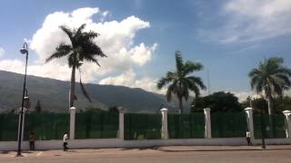 Haiti   Port Au Prince in front of National Palace