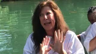 Correll Israel Trip 2018 - Baptisms in the Jordan River