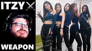 Itzy Are Lethal Weapons Itzy - Weapon Lyrics Midzy Reaction Street Dance Girls Fighter