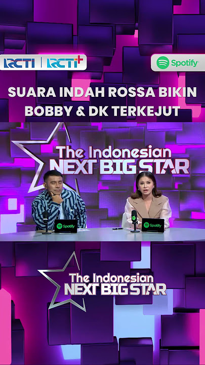 Dk & Bobby Di Bikin Terkejut Dengan Suara Rossa #shorts #TINBS2023 #TheIndonesianNextBigStar