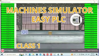 Machines Simulator with PLC EASY: Simular y programar Faja transportadora o Conveyor Belt