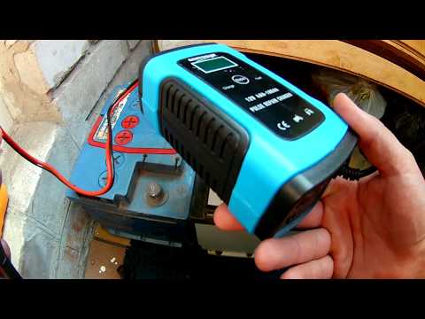 Самое дешевое зарядное устройство для автомобильного аккумулятора из Китая. (проверено, можно брать)