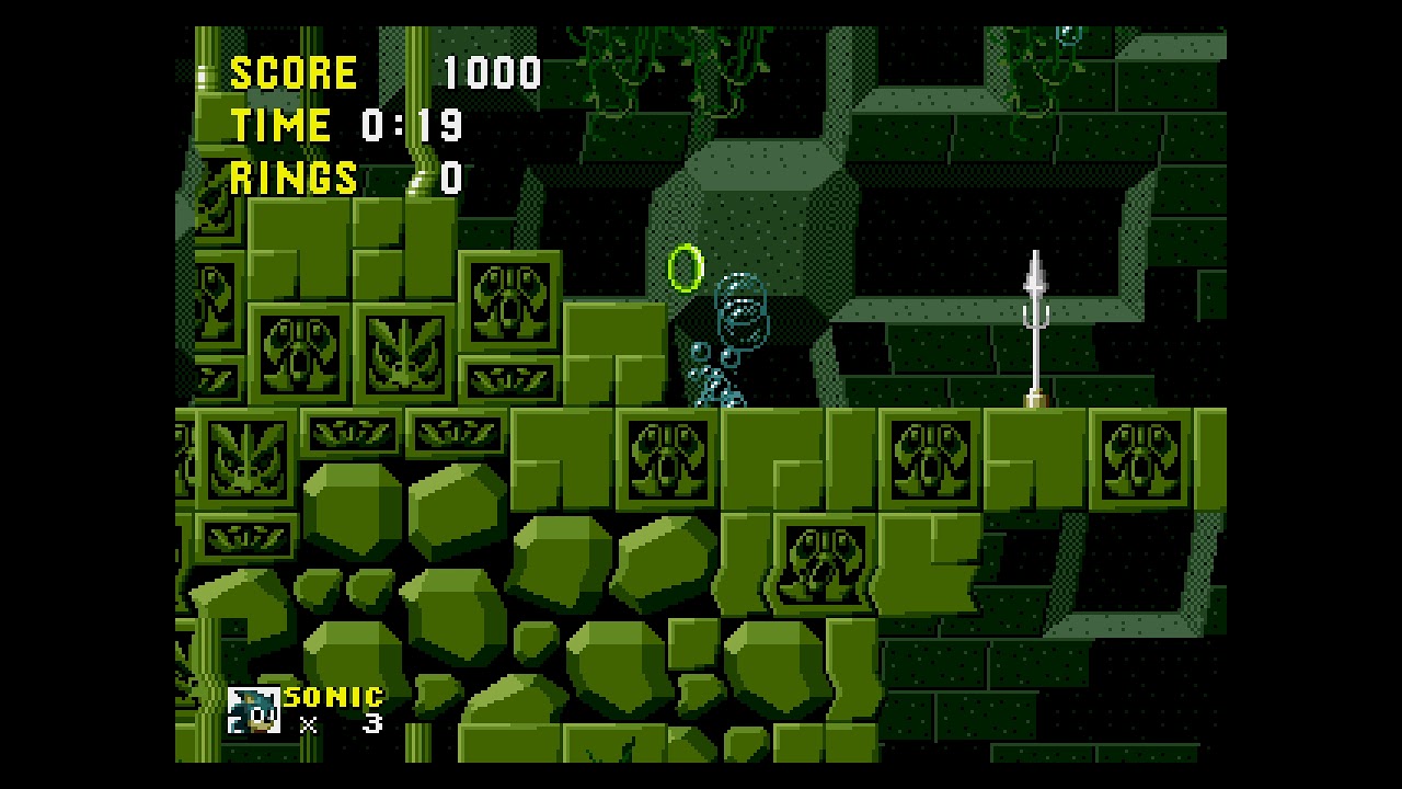 Sonic The Hedgehog Labyrinth Zone Act 3 32 seconds YouTube