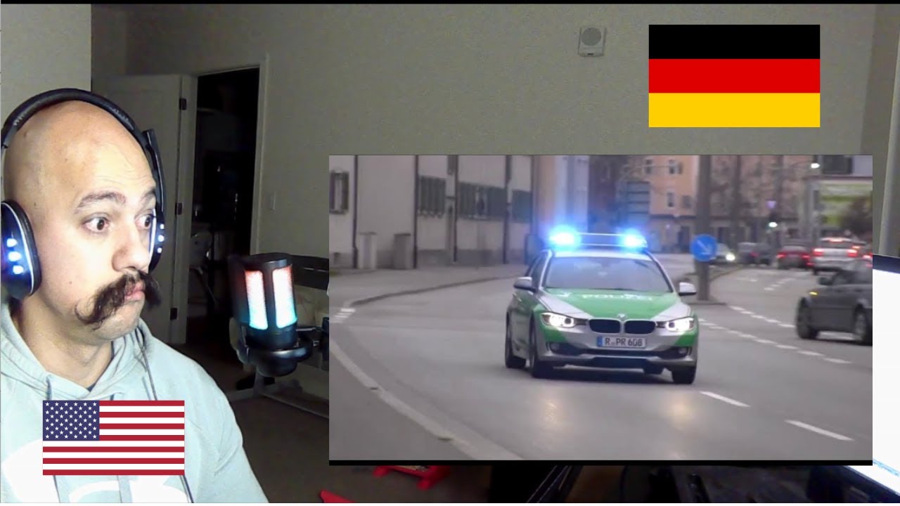 German police cars State Police Highway Patrol SWAT Riot Police MP Federal Police | Reaction