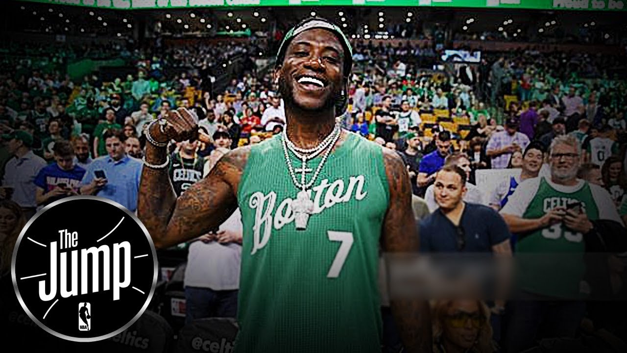 Gucci Mane Rockin Boston Celtics Jersey 