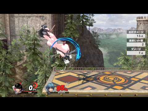 【スマブラSP】空後ダウン連セットアップ【ベヨネッタ】