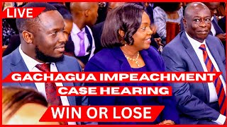 GACHAGUA IMPEACHEMENT CASE HITS CORNER AS TEMPERATURES RISE IN COURT -RUTO'S ALLIES HIDE