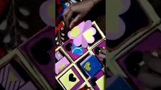 Diy Scrapbook Greeting Card Box For Birthday