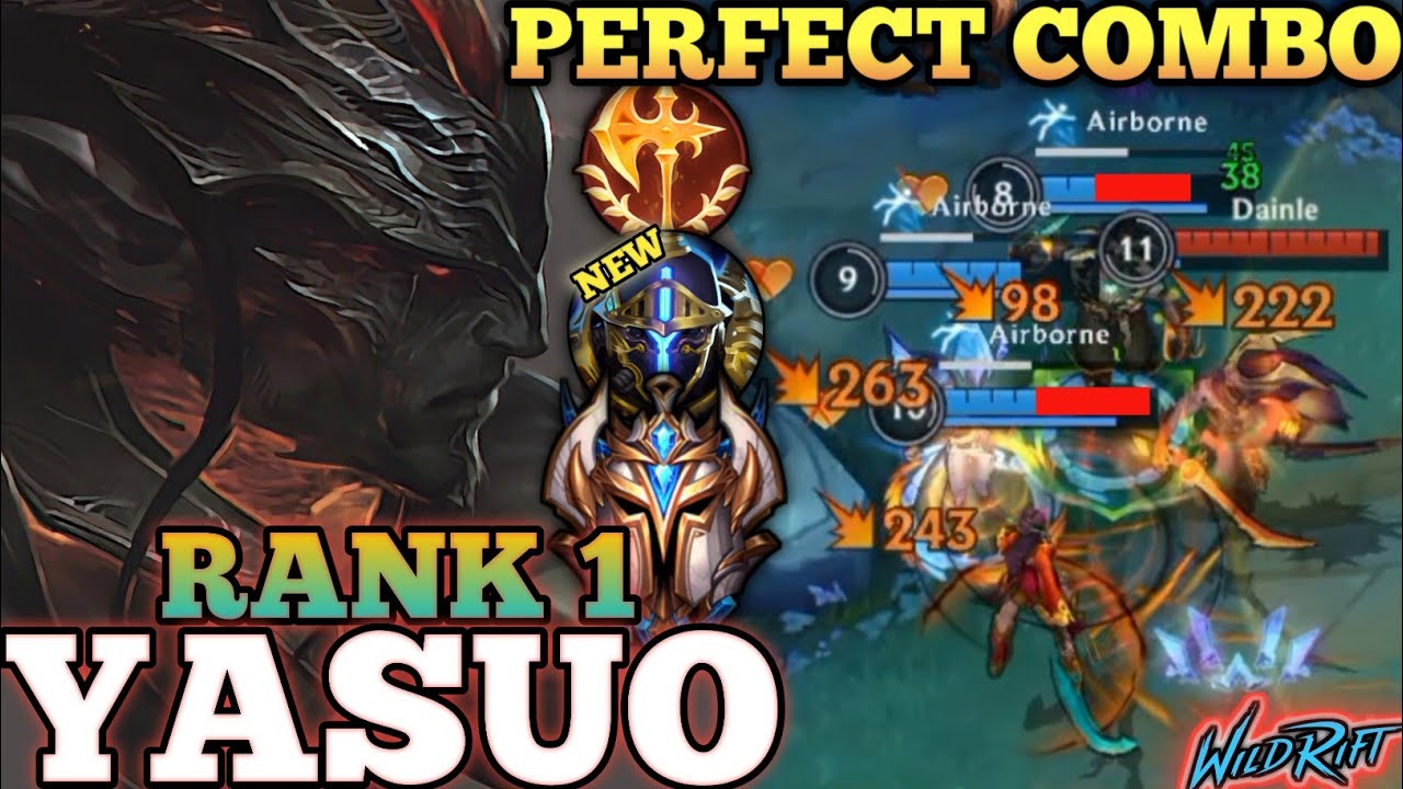 Новая мета-сборка для Ясуо! Плавное и быстрое выполнение комбо-ударов руками — Ясуо в топе 1 в ми...