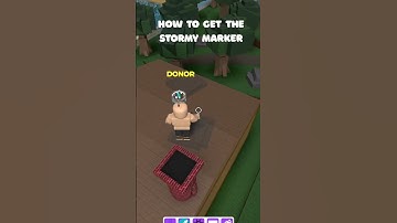 How to get the stormy marker #roblox #findthemarkers