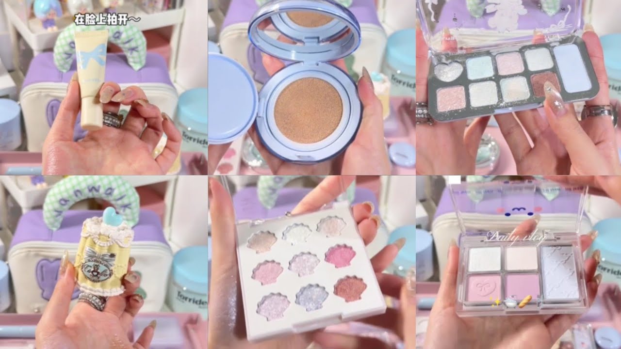 Asmr unboxing and restocking beautiful makeup