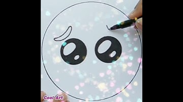 Emotional Emoji Drawing 🥺| Emoji drawing for kids | Artist Shruti | #shorts #viral #art