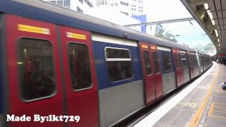 港鐵東鐵綫 MLR (E23-E90) 駛離九龍塘站二號月台