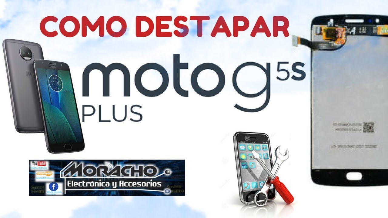 Como Se Destapa Un Moto G5 G5 Plus YouTube