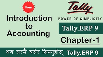Learn Tally ERP 9 Full Course In Nepali | learn tally in Nepali