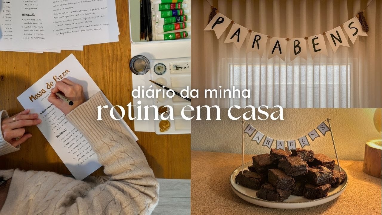 Projetos simples sem gastar quase nada | Dossier de receitas e grinalda de aniversário
